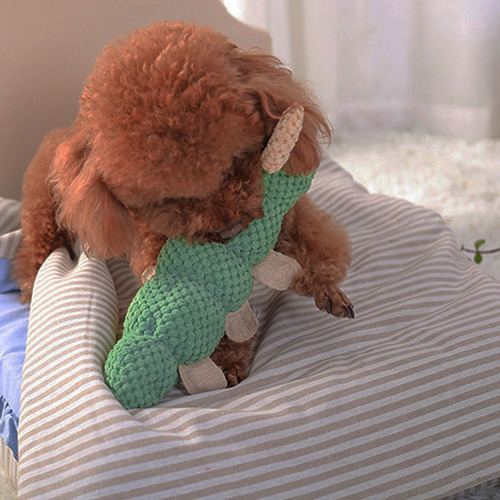 Juguete De Peluche Para Masticar Para Perros, Dientes Chirri