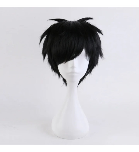 Peluca Corta Para Cosplay Yuri On Ice Katsuki Yuri, Negra, P