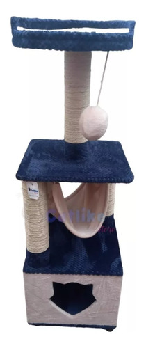 Gimnasio Rascador Para Gatos Ref Balder + Obsequio