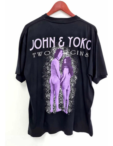 Playera Vintage Yoko Ono And John Lennon 90s Muy Rara Unica