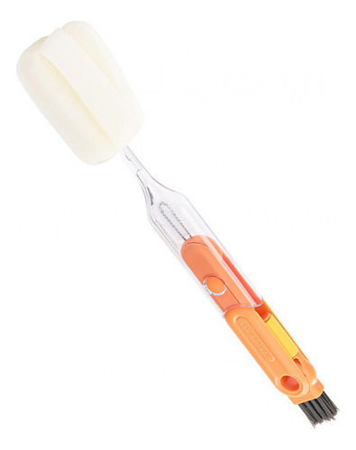 Cepillo De Botella Mango Largo Esponja Taza Cepillo Para