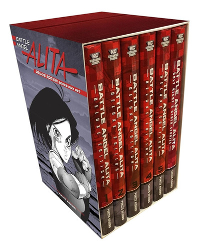 Libro Battle Angel Alita Deluxe Complete Series Box Set