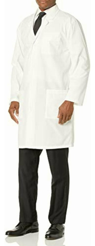 Dickies Big & Tall Unisex 40 Inch Lab Coat,white,3x-large