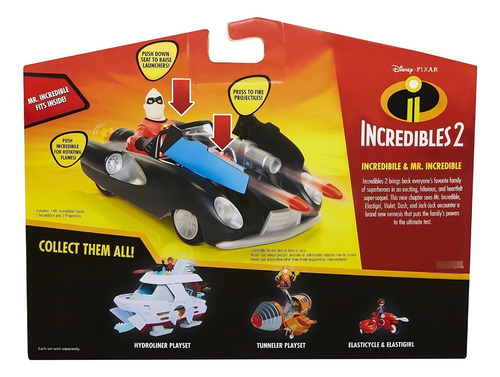 Disney Increibles 2 Incredible Mr Incredible Jakks Pacific