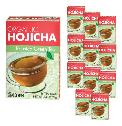 Té Verde Tostado Ecológico Hojicha, Bajo Cafeína, Ja...