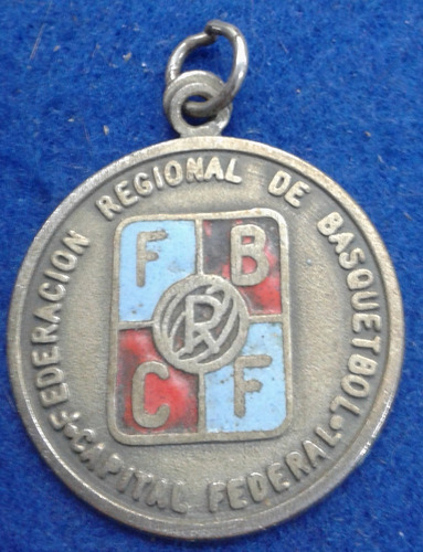 Medalla Federacion Regional De Basquetbol * Capital Federal