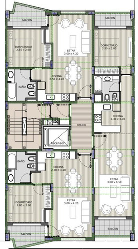 Imagen 10 de 20 de Venta Departamento Dos Ambientes Con Doble Balcón A Estrenar Serrano 751 Muñiz