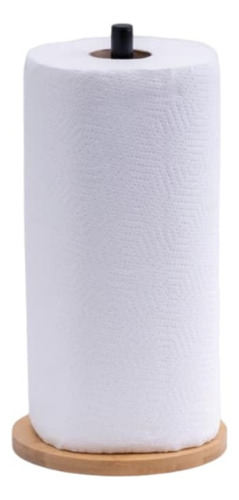 Soporte Porta Rollos Servitoalla Betterware Bambú 32 Cm Alto