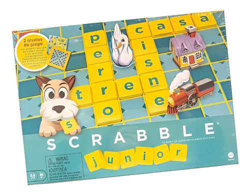 Games Scrabble Junior Mattel En Español