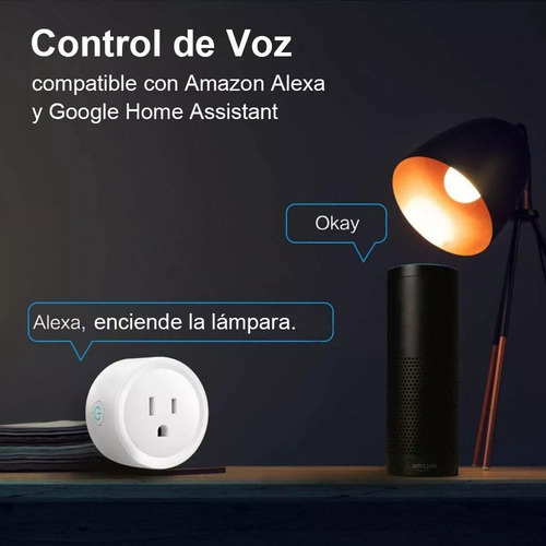 Enchufe Inteligente Kasa Smart Wi-fi Mini, Paquete De 2