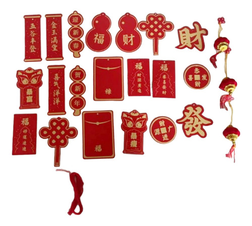 Decoraciones De Año Nuevo Chino 2024, Adorno Para Festival