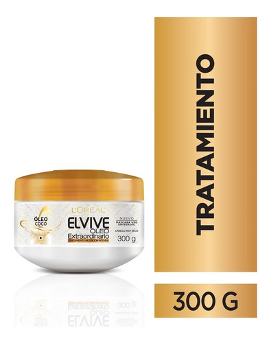 Tratamiento Capilar L'oréal Paris Elvive Óleo Coco X 300 Gr