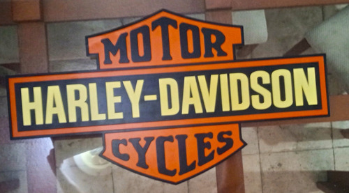 Harley Davidson Letrero