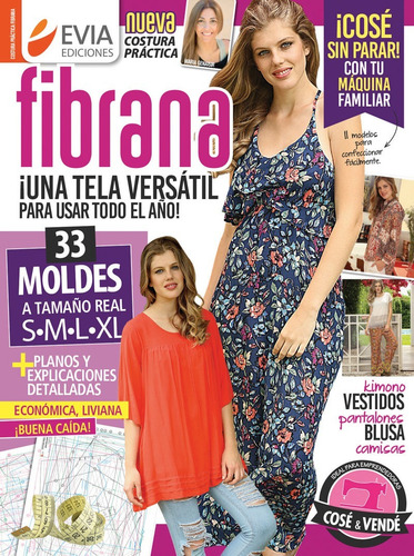 Pack 17 Costura 10 Revistas moldes A Tamaño Real