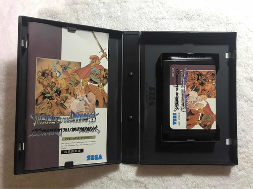 Shining And The Darkness Mega Drive Original Completo Usado