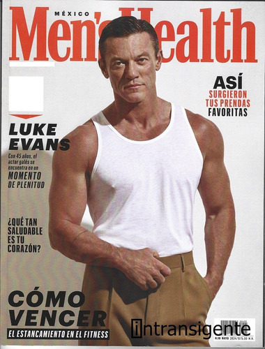 Luke Evans - Revista Mens Health Mexico (mayo 2024)