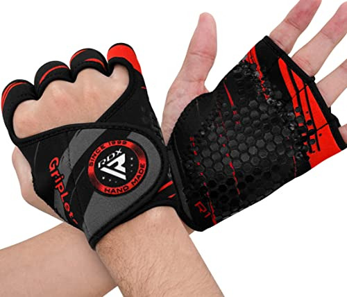 Rdx Weight Lifting Gloves Grips, Workout Gym Fitness, Ventil