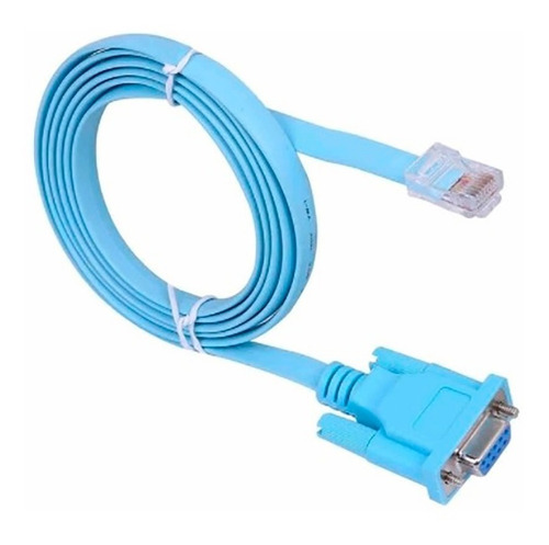 Cable De Consola Rs232 Db9 Serial -a- Lan (tipo Cisco)