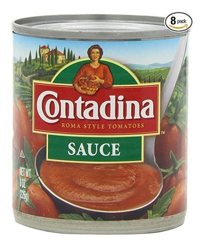 Contadina Salsa De Tomate, De 8 Onzas (paquete De 8)