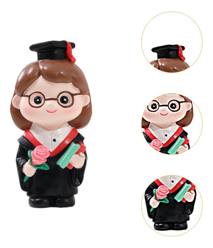 Estatua De La Figura De Graduación Tiny People Modelo