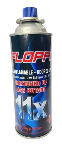 Tanque Gas Butano  Para Estufas Camping Soplete 450ml 11x