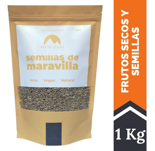 Semillas  De Maravilla Pelada 1 Kg