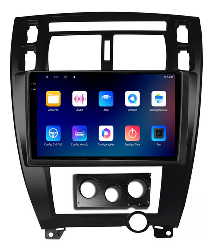 Multimidia Tucson 06/16 9p Adak Octacore Android Carplay 6gb