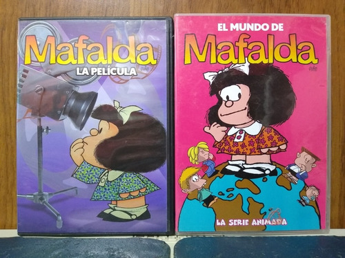 Mafalda La Película Y La Serie Animada Combo Dvd