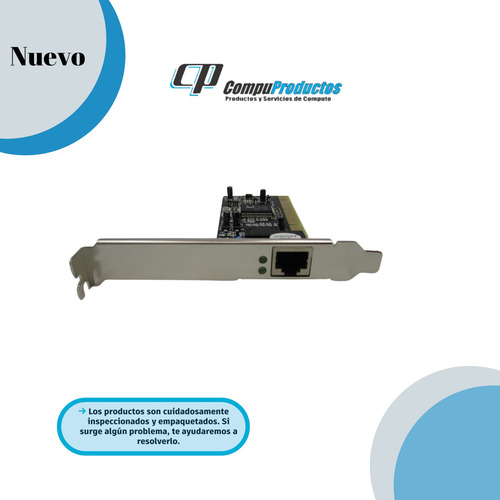 Tarjeta Red Pci Startech St1000bt32 Alámbrico 1x Rj-45