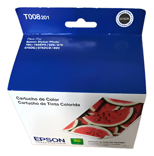 Cartucho Epson T008201 Tricolor Original