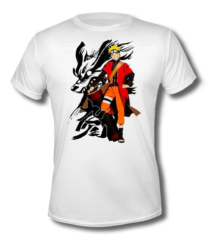 Playera Naruto Uzumaki Modo Sabio Con Kiuby