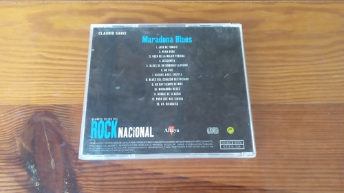 Claudio Gabis - Maradona Blues - Cd (Usado)