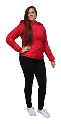 Imagem 3 de 10 de Jaqueta Isa Bobojaco Frio Inverno Feminina Forrada Pelinho