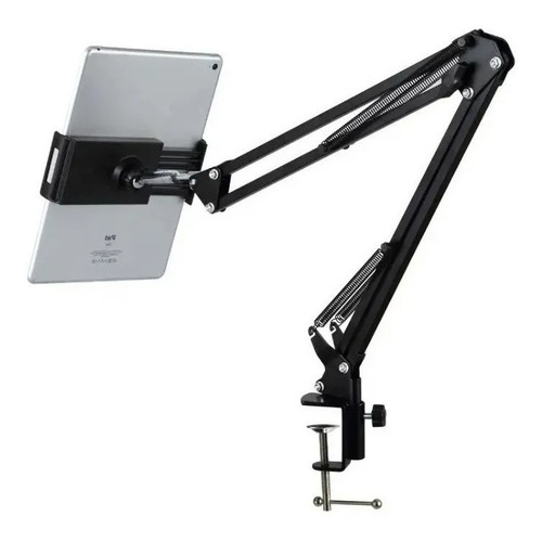 Soporte Sujetador Brazo Metálico Flexible Celular Tablet