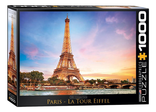 Eurographics Paris Eiffel Tower Puzzle (1000 Piezas), Modelo