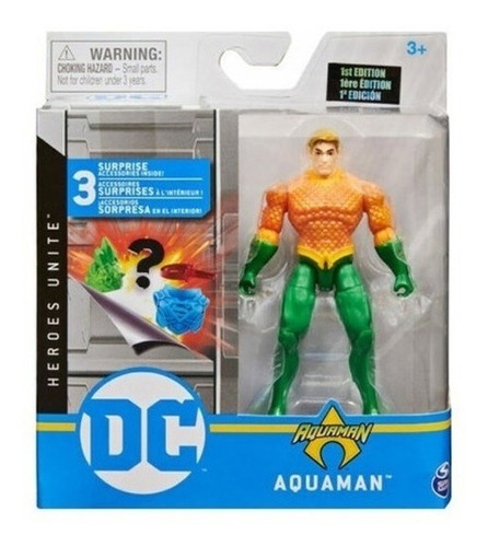 Dc Figura Coleccionable Aquaman Muñeco 