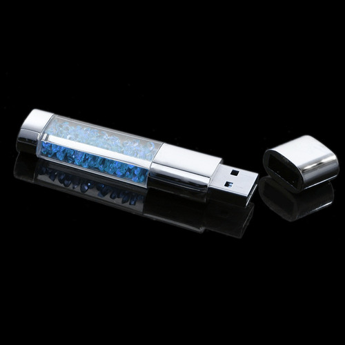 Imagem 5 de 12 de Usb 2.0 Crystal Flash Memory Stick De Memória Thumb Pen