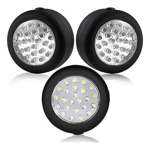 Antorcha De Luz De Trabajo Magnética Circular Cade 24 Led Co