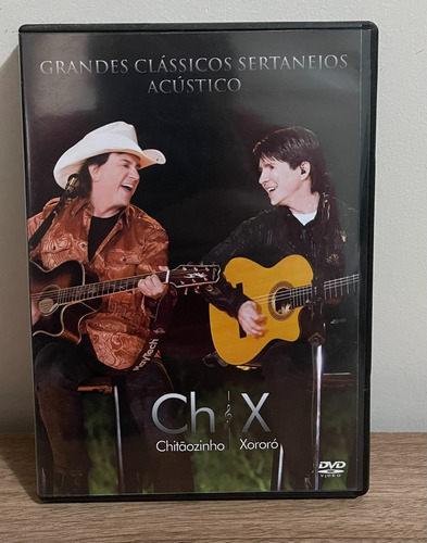 Dvd - Chitãozinho & Xororó - Grandes Classicos Acustico
