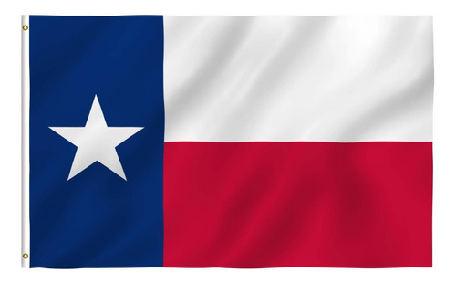 Bandera De Los Estados De Texas Y California. Texas