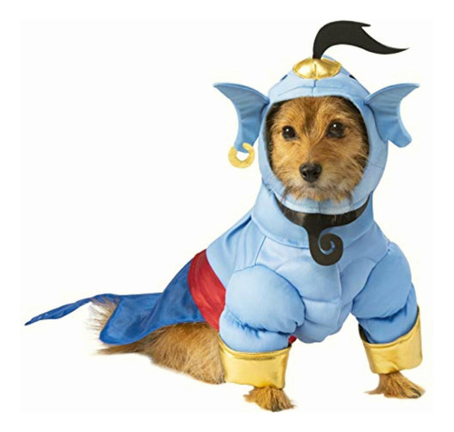Rubie's Disney Aladdin Disfraz Para Mascotas, Genie, Mediano