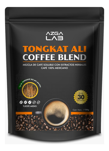 Café De Tongkat Ali Precursor De Testosterona 150g Azga Lab
