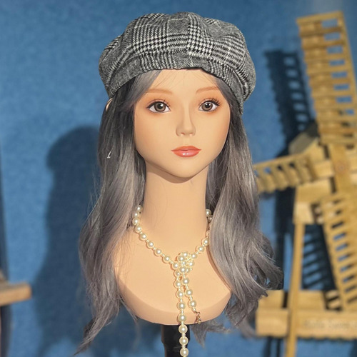 Cabeza De Maniquí Femenino, Perchero Multiusos Para Y