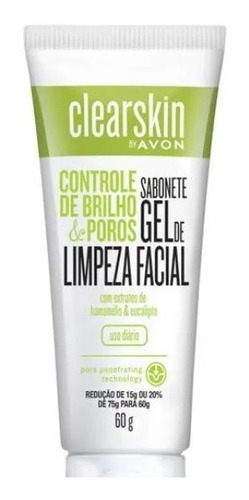 Gel Facial De Limpeza Avon Clearskin Profunda