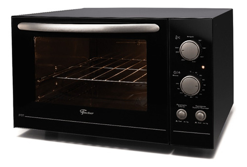 Forno Elétrico De Bancada Fischer Fit Preto 44 Litros 220v