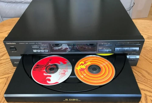 Compact Disc Technics Cd Player Sl-pd845 Mash Digital Servo