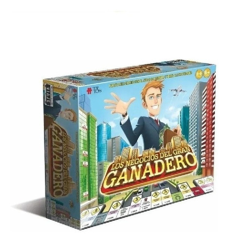 Juego De Mesa Los Negocios Del Gran Ganadero Niños C