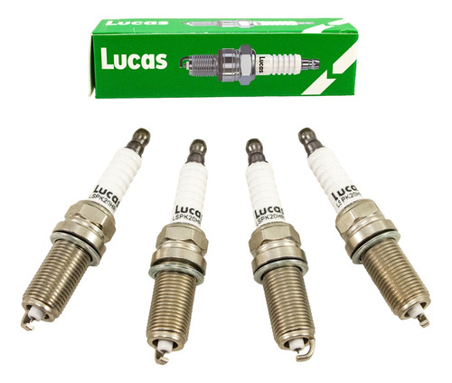 Kit Bujias Lucas Iridium Toyota Etios 2012-2015 1.5 (c)