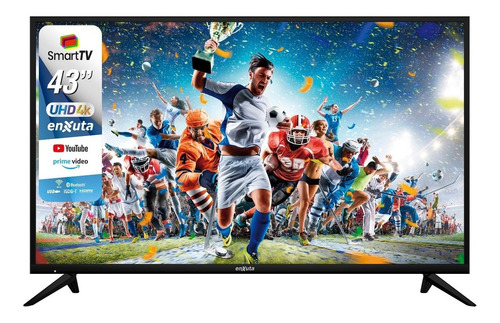 Televisor Led Smart Tv Smarttv Enxuta 43 Uhd 4k - Hostore.uy