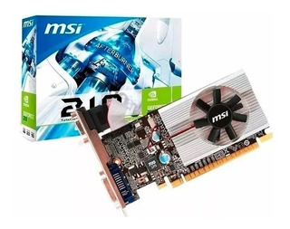 Tarjeta De Video Msi Geforce 210 1gb Ddr3 Hdmi Dvi Nvidia